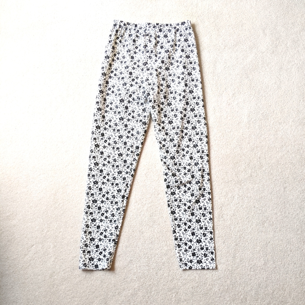 Vintage floral leggings